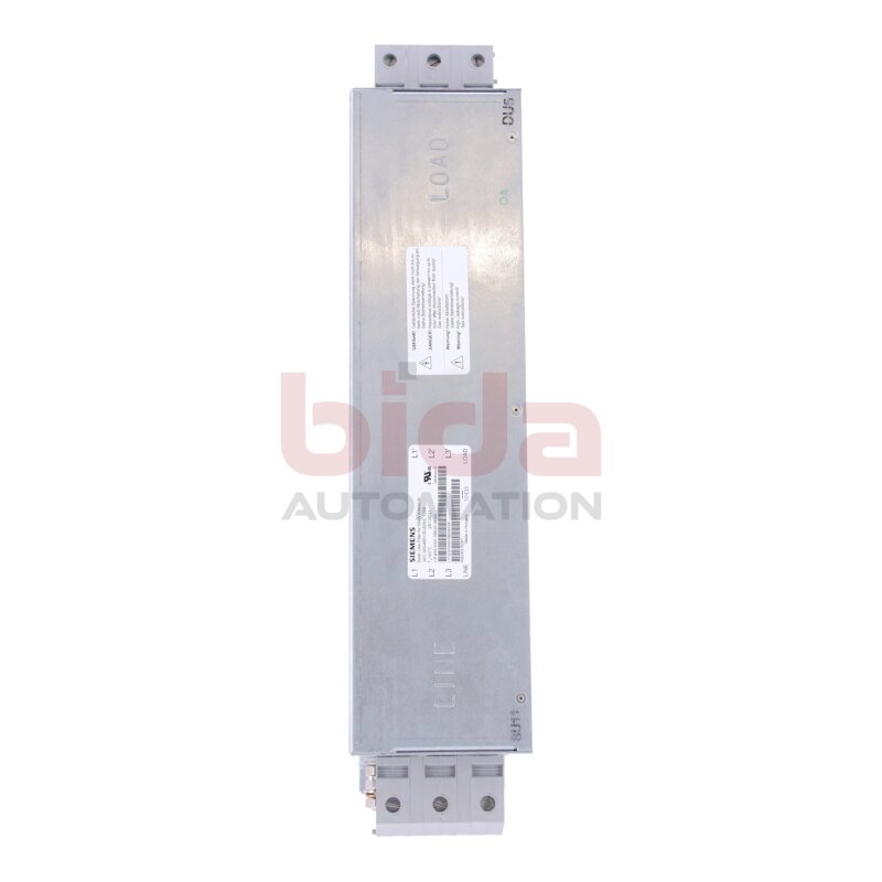 Siemens 6SL3000-0BE25-5DA0 / 6SL3 000-0BE25-5DA0  SINAMICS/SIMODRIVE 611 Basic line Filter / Basis-Netzfilter  380-480V, 50/60Hz