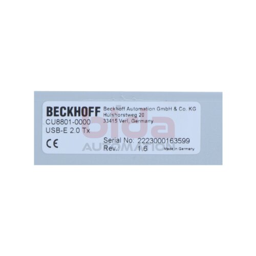 Beckhoff CU8801-0000 USB-Extended-2.0-Senderbox transmitter box