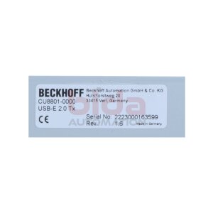Beckhoff CU8801-0000 USB-Extended-2.0-Senderbox...