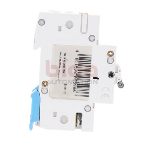 Schupa NLS 6-3/C 20 Leistungsschutzschalter Circuit Breaker