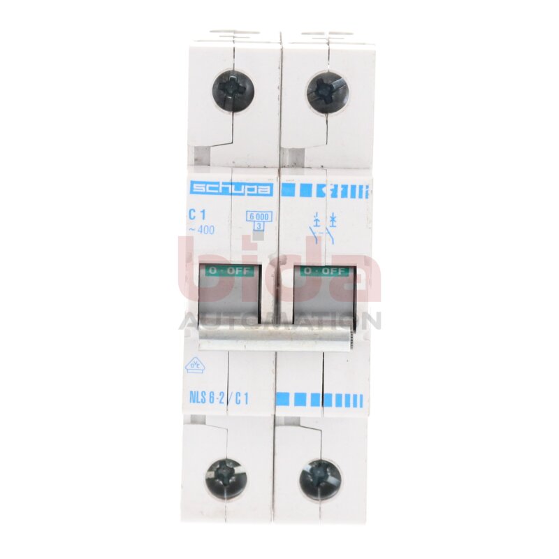 Schupa NLS 6-2/C 1 Leistungsschutzschalter Circuit Breaker