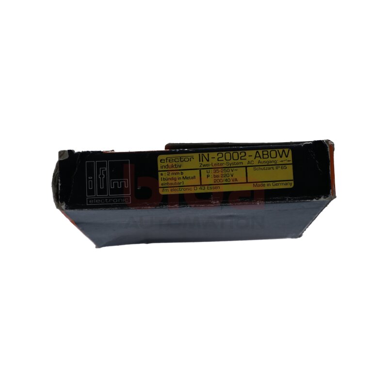 ifm electronic IN-2002-ABOW Induktiver Sensor Zwei-Leiter-System Inductive Sensor Two-wire system
