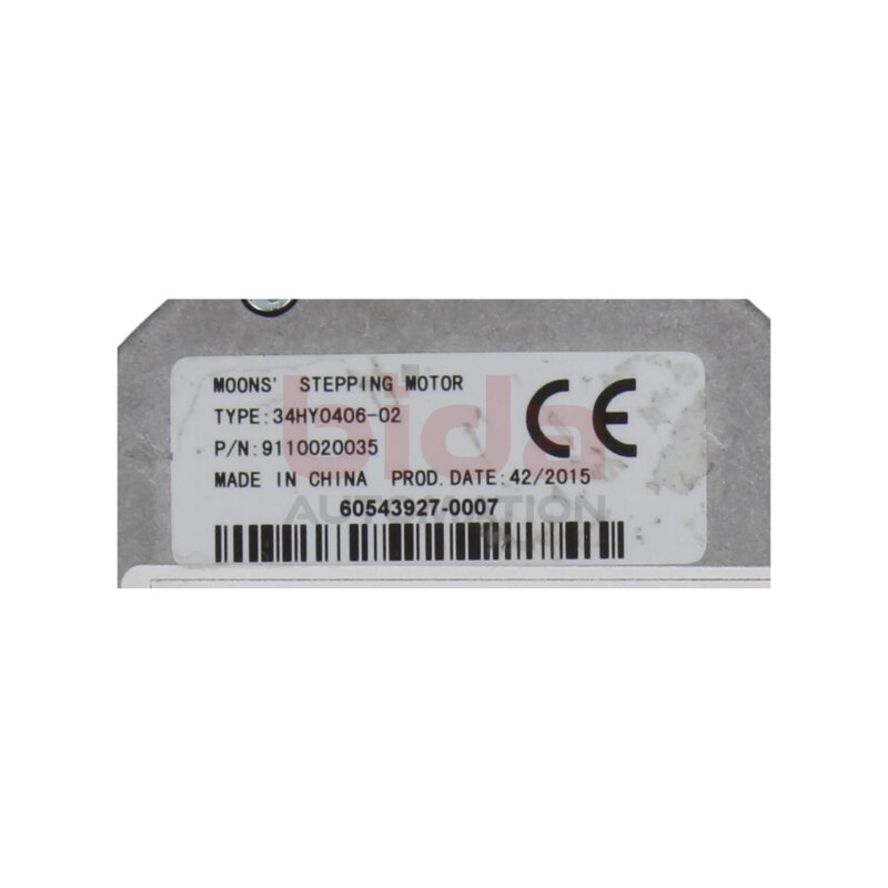 MOONS STEPPING MOTOR 34HY0406-02 Hybrid-Schrittmotor / hybrid stepper motor