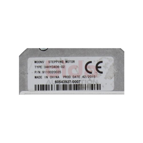 MOONS STEPPING MOTOR 34HY0406-02 Hybrid-Schrittmotor / hybrid stepper motor
