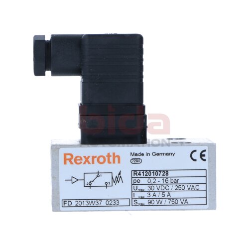 REXROTH R412010728 Druckschalter Pressure switch