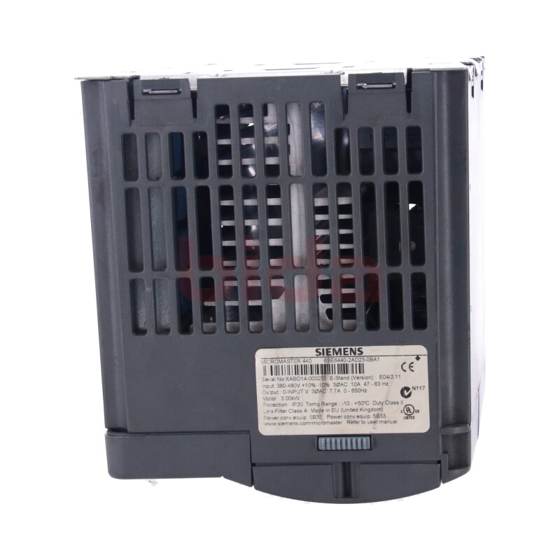 Siemens 6SE6440-2AD23-0BA1 Frequenzumrichter 6SE6 440-2AD23-0BA1 Frequency Converter