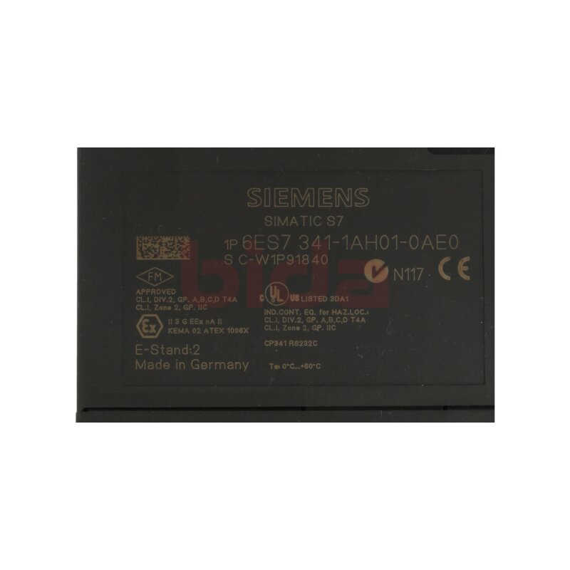 Siemens 6ES7341-1AH02-0AE0 Kommunikationsprozessor Processor