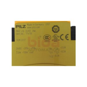 PILZ PNOZe1p24VDC2so (774130) Sicherheitsschaltgerät...