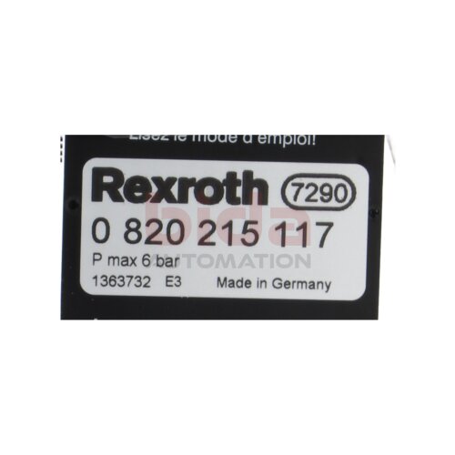 Rexroth 0820215117 Time Counter Zeitschalter 0 820 215 117