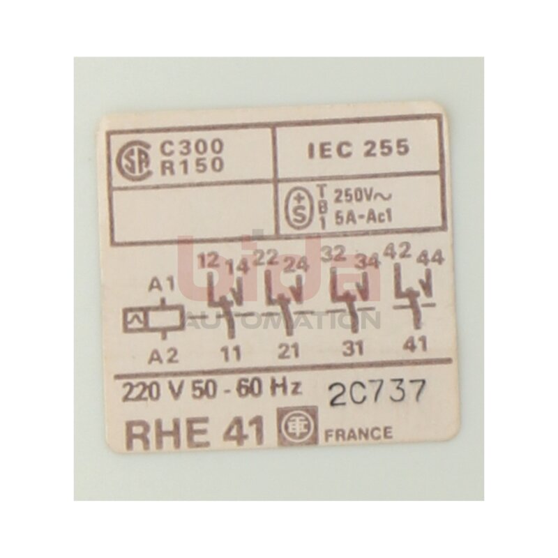 Schneider RHE41 Relais Relays