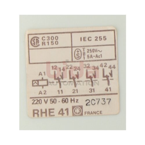 Schneider RHE41 Relais Relays