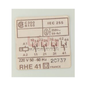 Schneider RHE41 Relais Relays