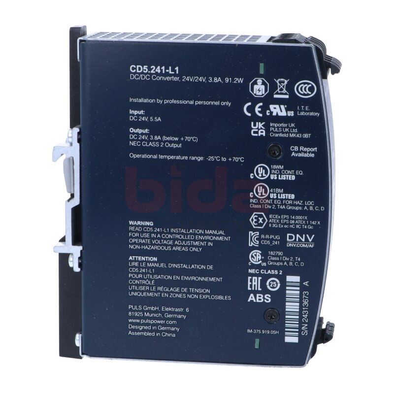 Puls CD5.241-L1 DC/DC-Wandler DC/DC converter