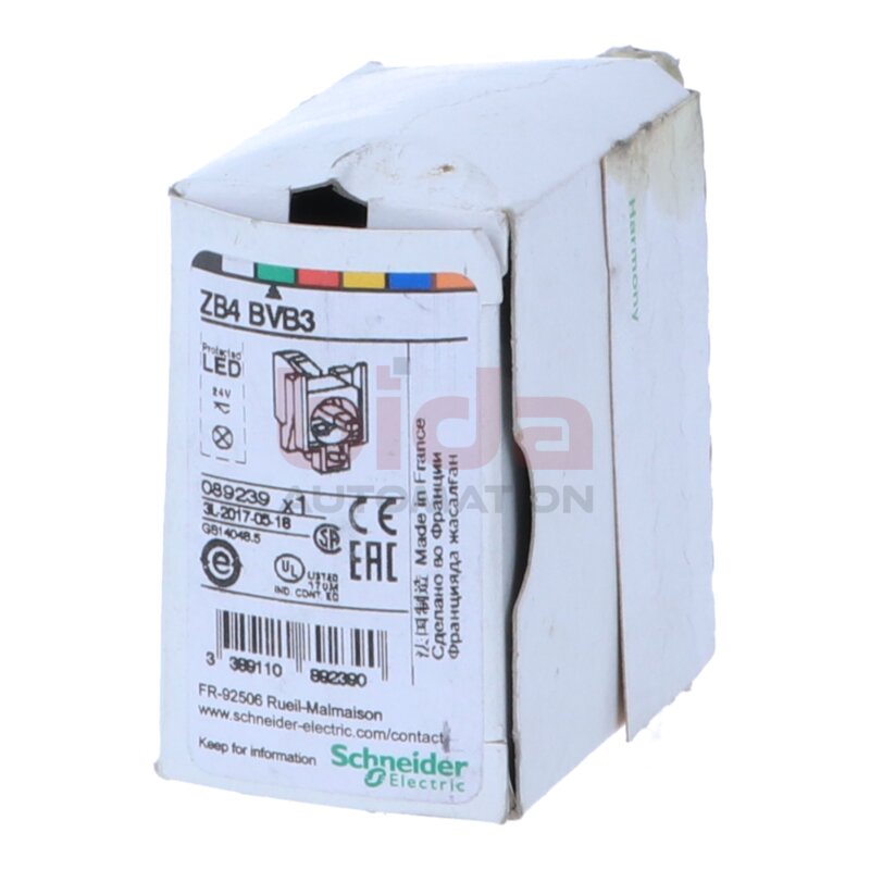 Schneider Electric ZB4 BVB3(089239) Lampenfassung Lamp socket