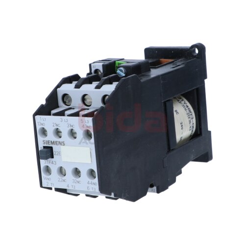 Siemens 3TF42 22-0BB4 Leistungsch&uuml;tz 24V 2NO+2NC Contactor