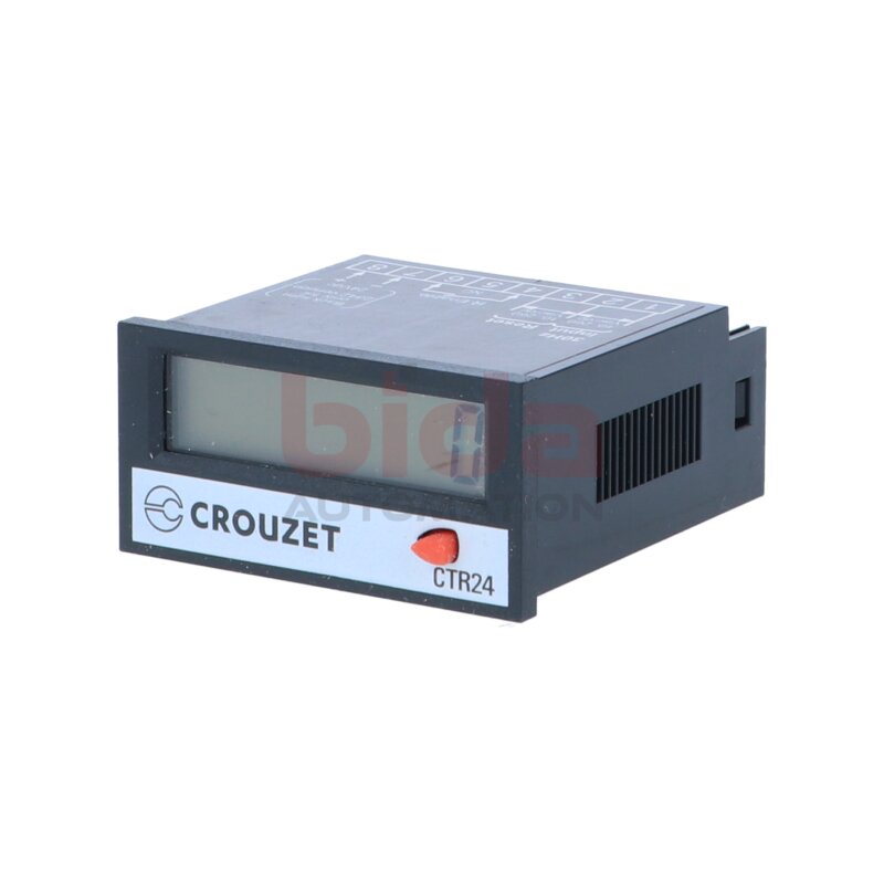 Crouzet CTR24-2242 (CTR24) Z&auml;hler manuell Timer manual 8-stellig Stunden 0 &rarr; 99999,99