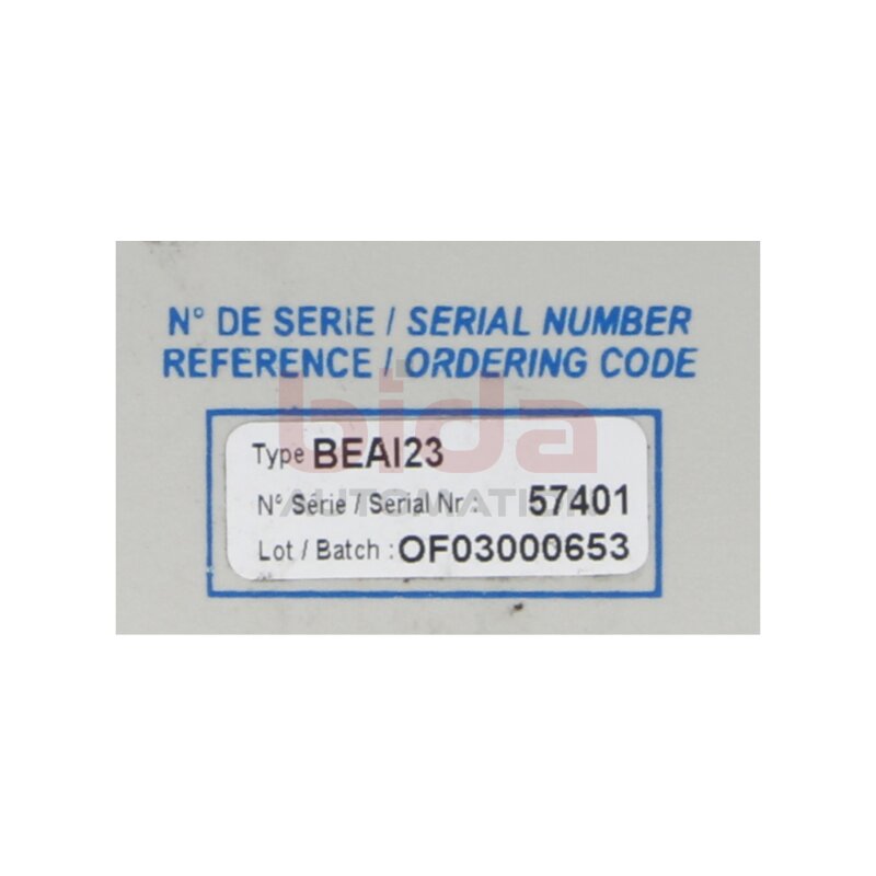 GEORGIN BEAI23 (BEAI 2) Druckw&auml;chter Pressure switch