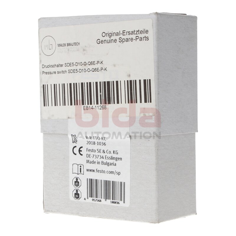 Festo SDE5-D10-O-Q6E-P-K Drucksensor Pressure switch