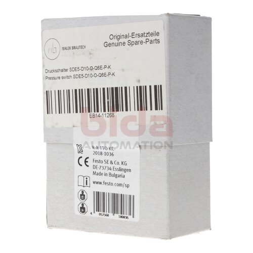 Festo SDE5-D10-O-Q6E-P-K Drucksensor Pressure switch