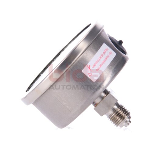 END MO336221 Manometer, d63, 0-10bar,Glyzerinf&uuml;llung Manometer, d63, 0-10bar axially, Glycerine