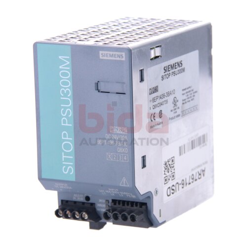 Siemens 6EP1436-3BA10 (6EP1 436-3BA10) Stromversrogung Power Supply SITOP PSU300M