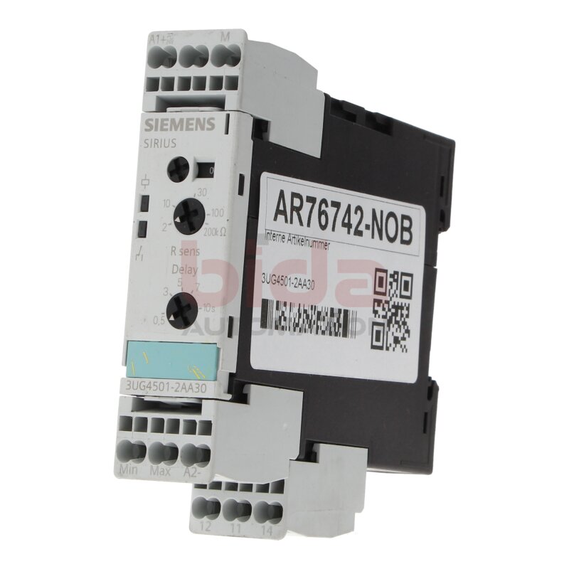 Siemens 3UG4501-2AA30 / 3UG4 501-2AA30 &Uuml;berwachungsrelais analog F&uuml;llstands&uuml;berwachung