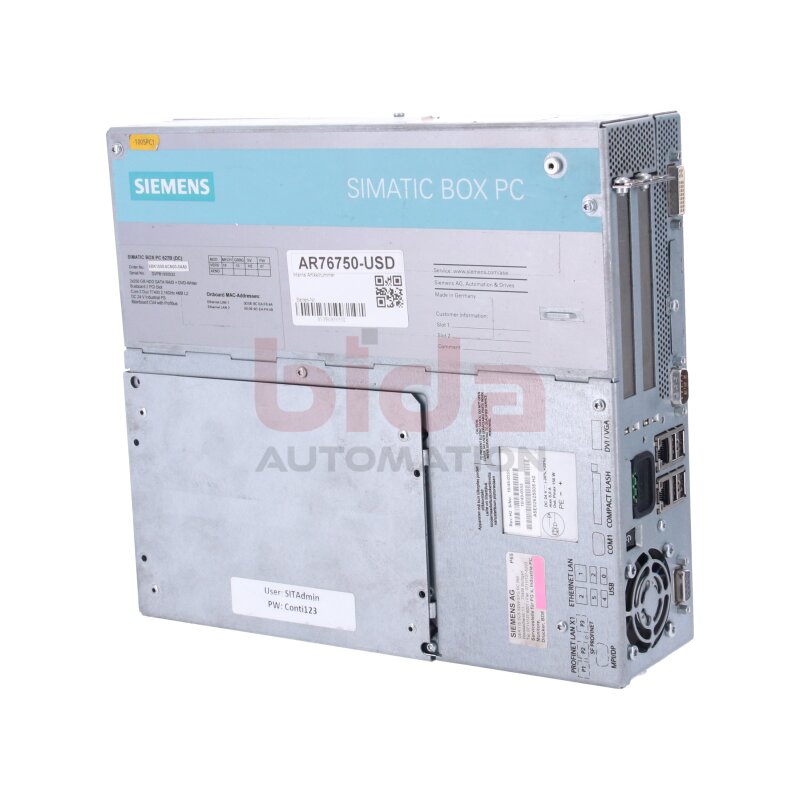 Siemens 6ES7647-6BH56-0HX1 / 6ES7 647-6BH56-0HX1 SIMATIC  Box-PC 627B