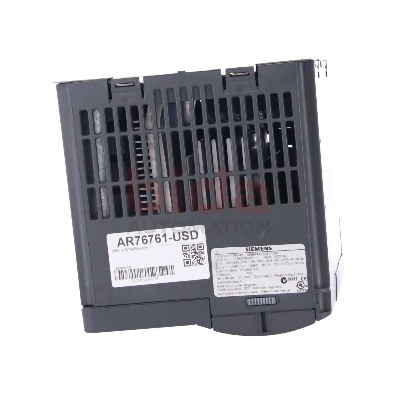 Siemens 6SE6440-2AD31-1CA1 Micromaster 440 (6SE6 440-2AD31-1CA1) Frequenzumrichter Frequency Converter