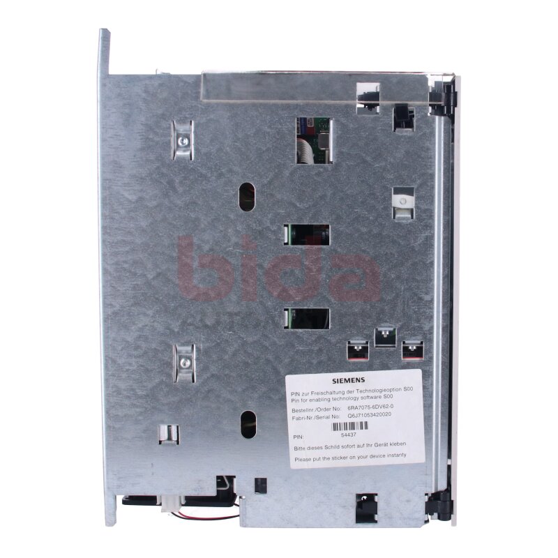 Siemens 6RA7075-6DV62-0-Z SIMOREG DC Master Stromrichterger&auml;t (6RA7 075-6DV62-0-Z) DC-Converter