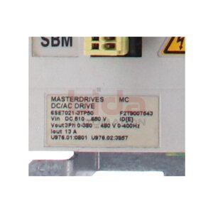 Siemens 6SE7021-3TP50 (6SE7 021-3TP50) Masterdrives MC...
