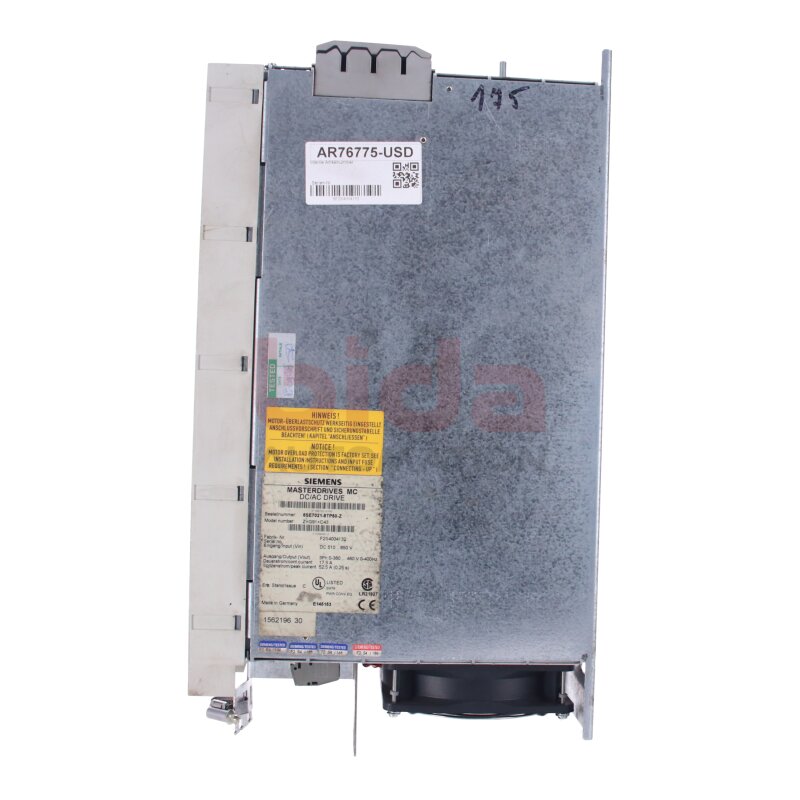 Siemens 6SE7021-8TP50-Z (6SE7 021-8TP50-Z) Masterdrives DC7AC Drive Z=G91-C43