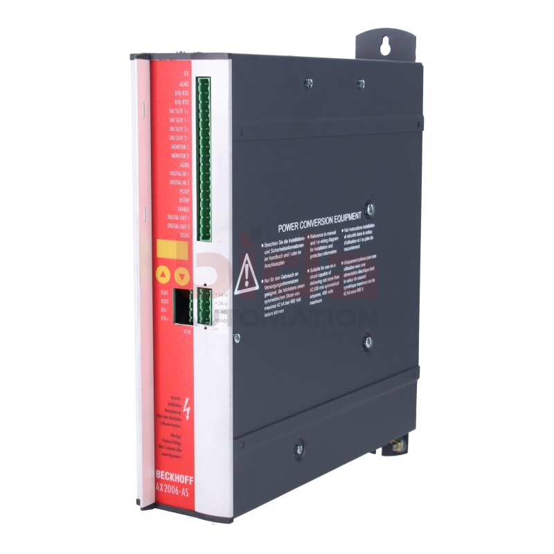 Beckhoff AX2006-AS Digitaler Servoverst&auml;rker Digital servo amplifier