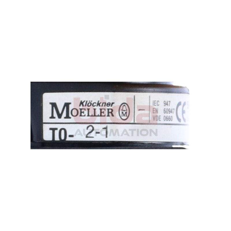 Eaton TO-2-1 Hauptschalter Not und Auschalter  Main Switch - Emergency Switch