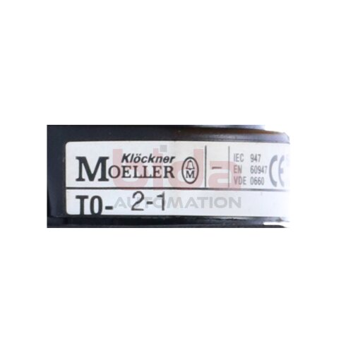 Eaton TO-2-1 Hauptschalter Not und Auschalter  Main Switch - Emergency Switch
