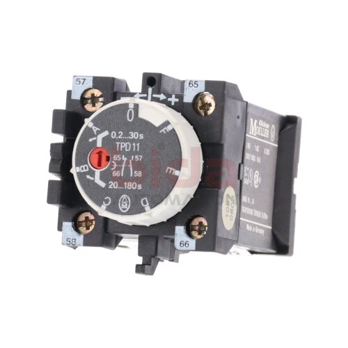 Moeller TPD 11 DIL  Pneumatisches Zeit  Modul  Pneumatic Timer Module