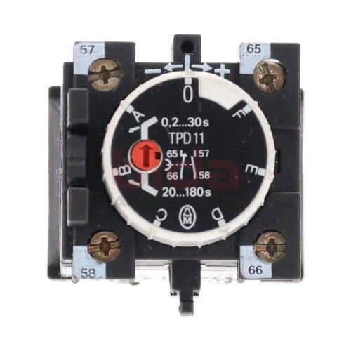 Moeller TPD 11 DIL  Pneumatisches Zeit  Modul  Pneumatic Timer Module
