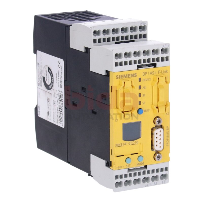 Siemens 3RK3141-1CD10 DP/AS Interface Module F-Link PROFIBUS-DP/AS-i