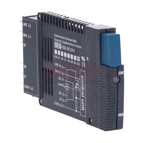 E-T-A ESS20-003-DC24V 10A Elektronischer Schutzschalter Electronic circuit breaker
