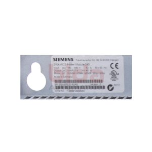 Siemens 6SL3224-0BE31-8UA0 / 6SL3 224-0BE31-8UA0 SINAMICS...