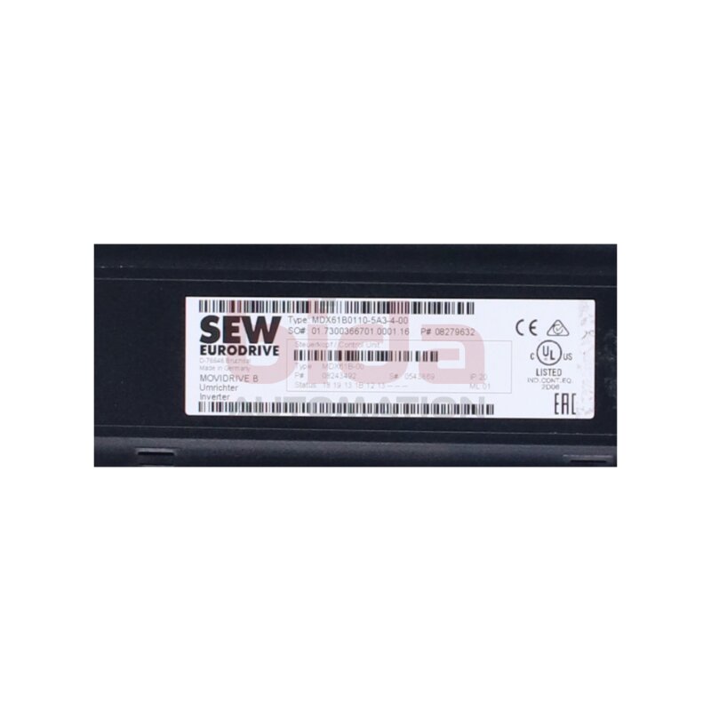 SEW MDX61B0110-5A3-4-00 (08243492) Umrichter Inverter