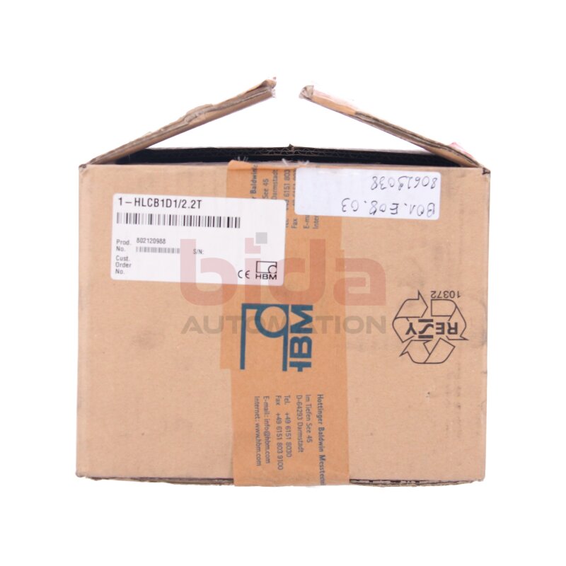 HBM HLCB1D1 W&auml;gezellen-Messkette 2,2t  Load cell measuring chain