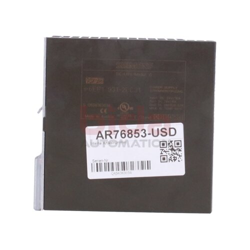 Siemens 6EP1931-2EC31 SITOP DC-USV-Modul 24 V/15 A