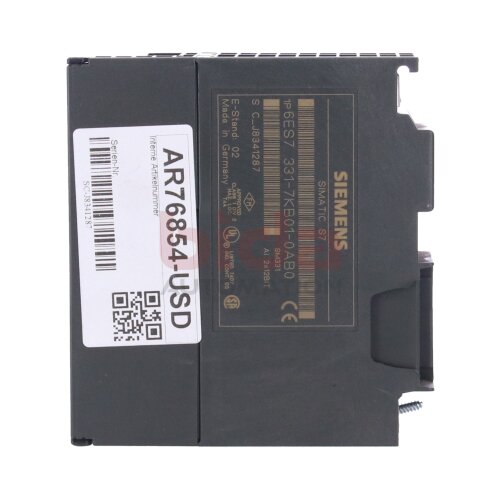 Siemens 6ES7331-7KB01-0AB0 SIMATIC S7-300 Analogeingabe SM 331 Analog Input