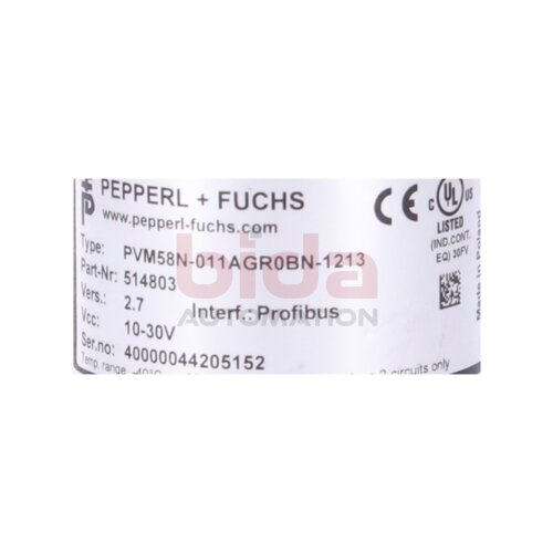 PEPPERL+FUCHS PVM58N-011AGR0BN-1213 Multiturn Absolut-Drehgeber / Multiturn absolute encoder