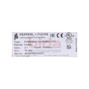 PEPPERL+FUCHS PVM58N-011AGR0BN-1213 Absolutwert-Drehgeber...