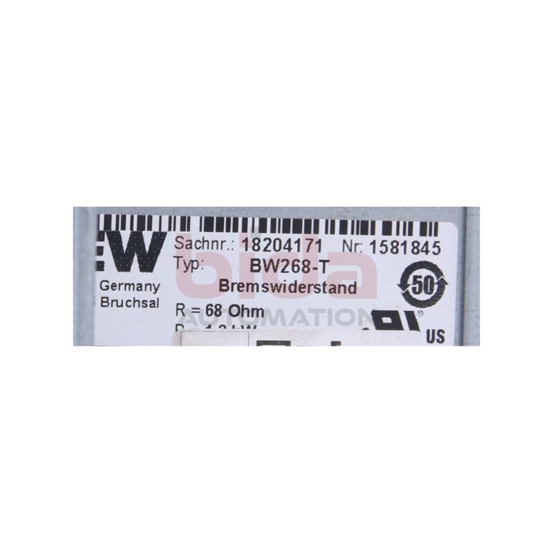 SEW BW268-T Bremswiderstand / Braking resistor