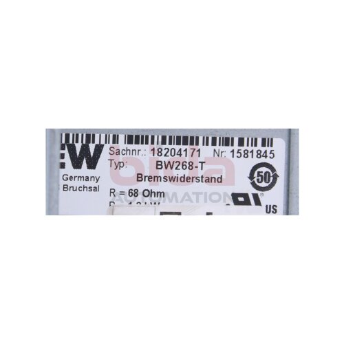 SEW BW268-T Bremswiderstand / Braking resistor