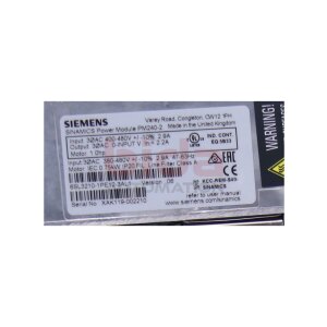 Siemens 6SL3210-1PE12-3AL1 SINAMICS Leistungsmodul Power...