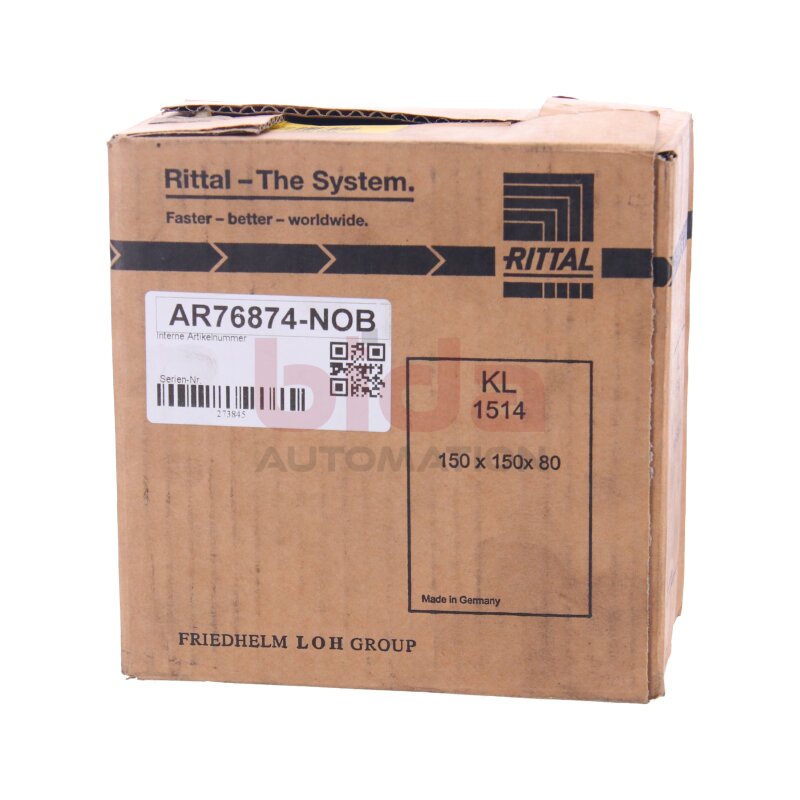 RITTAL KL1514510 Klemmenk&auml;sten KL ohne Flansch Terminal boxes KL without flange