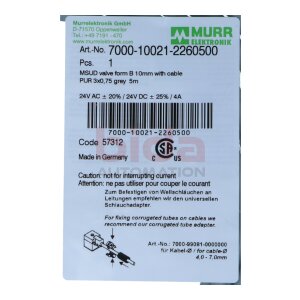 Murr elektronik 7000-10021-2260500 (37510) /...